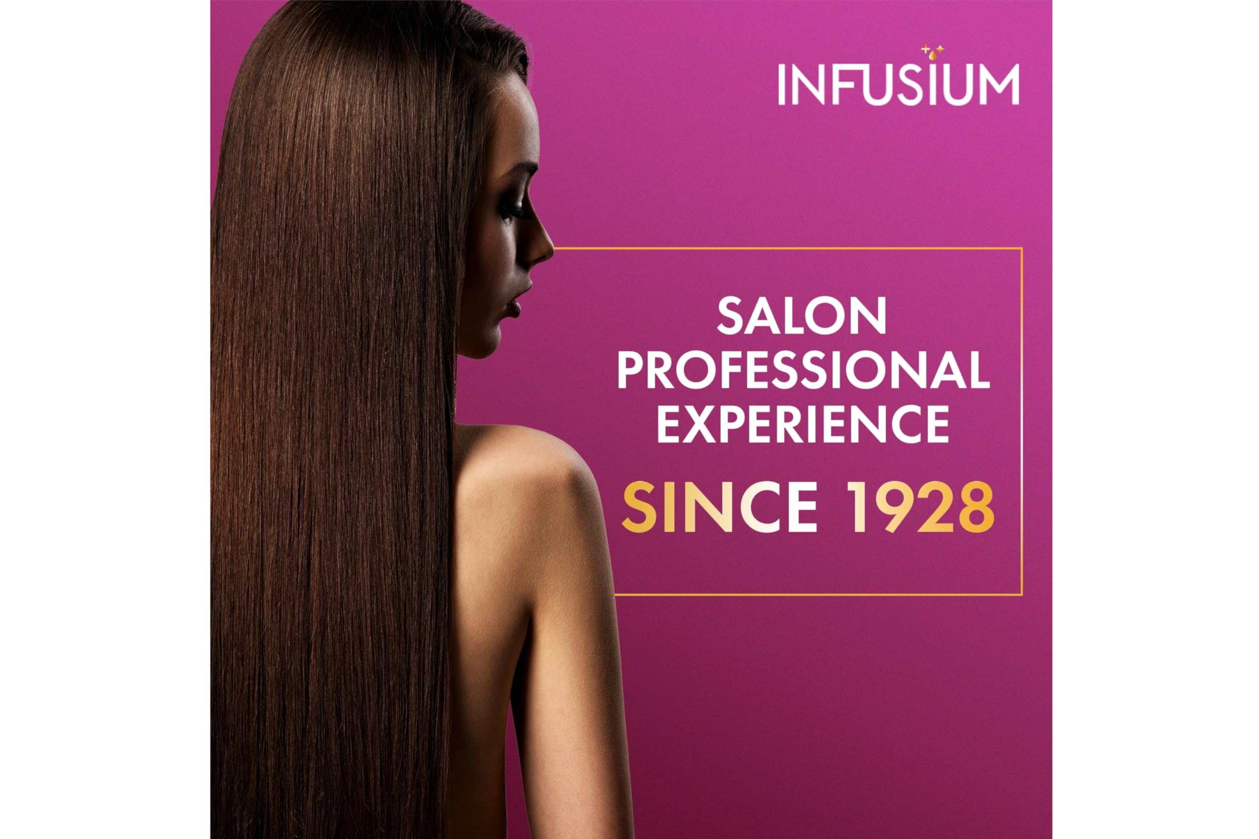 Infusium Shampoing et Après-Shampoing — duo prêt pour routine hydratante.