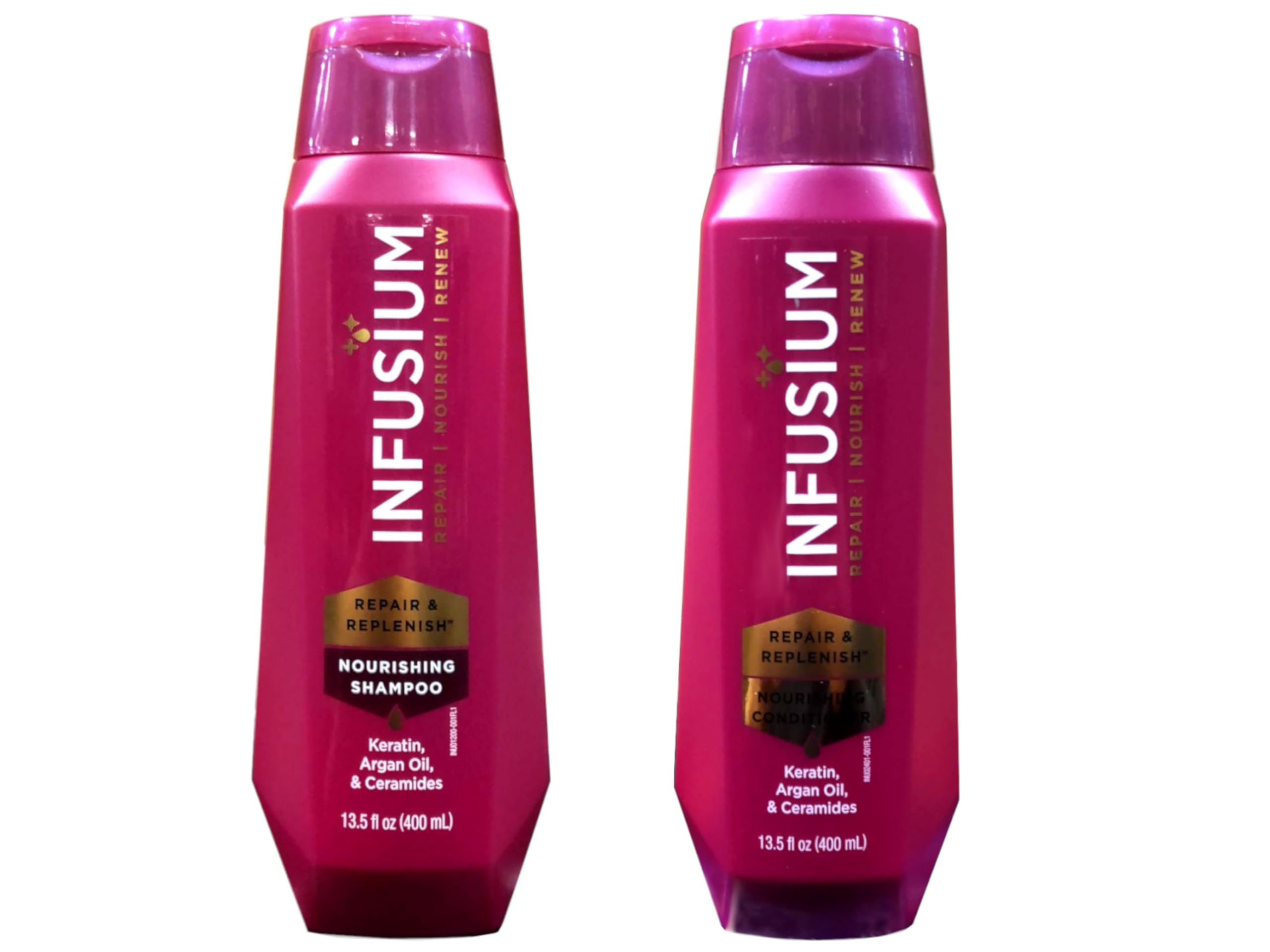 Infusium Hydratant et Réparateur — emballage duo bouteilles prêt à hydrater.