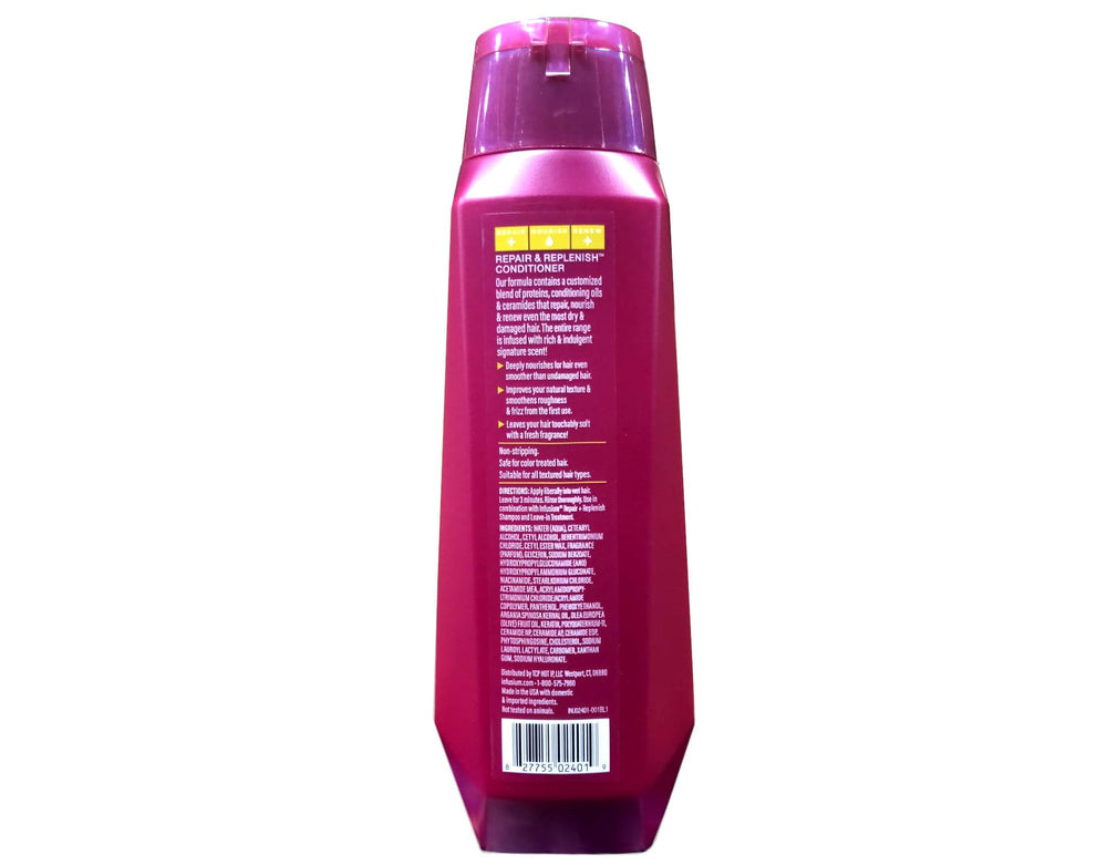 Infusium Emballage détails — zoom sur les promesses hydratantes.