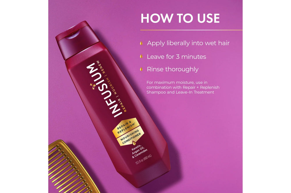 Infusium Texture crémeuse — texture efficace après lavage.