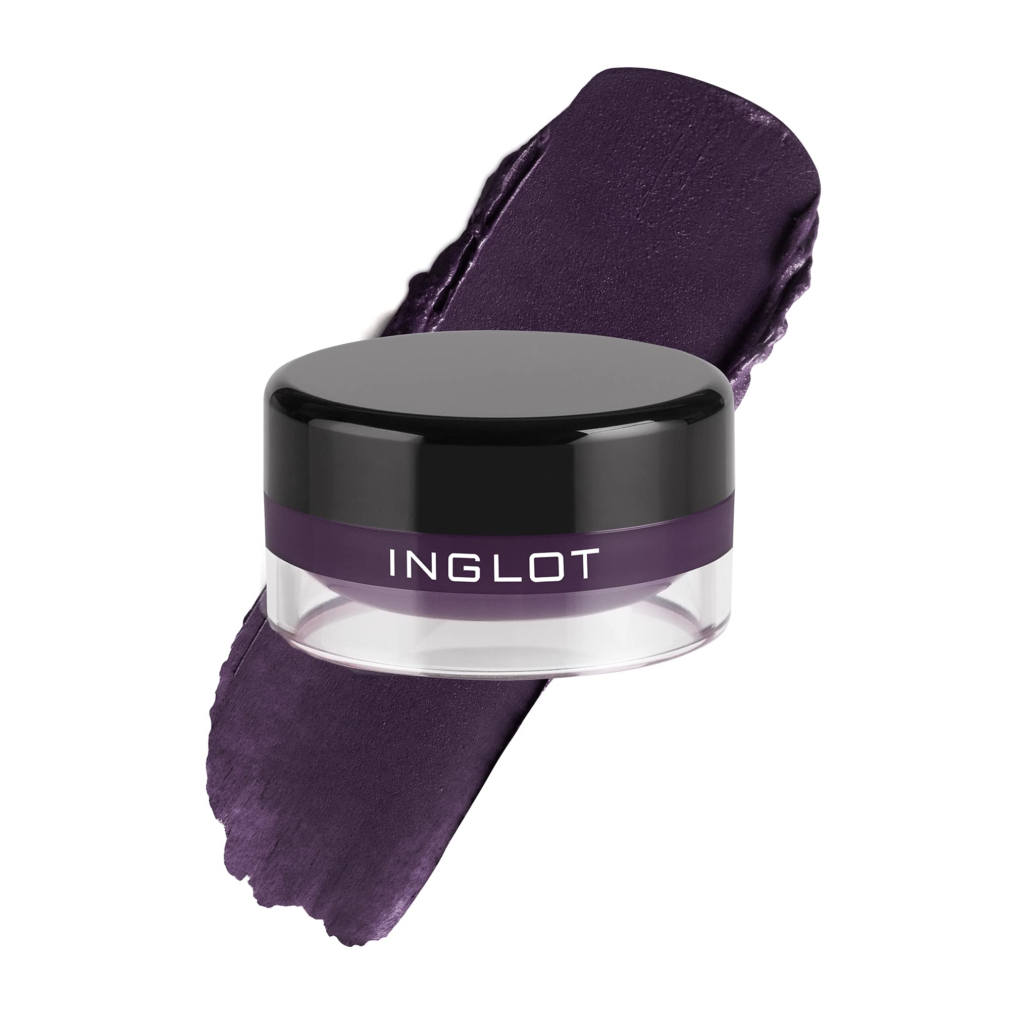 Inglot AMC Eyeliner Gel Étanche pour tracé net et couleur noire intense.