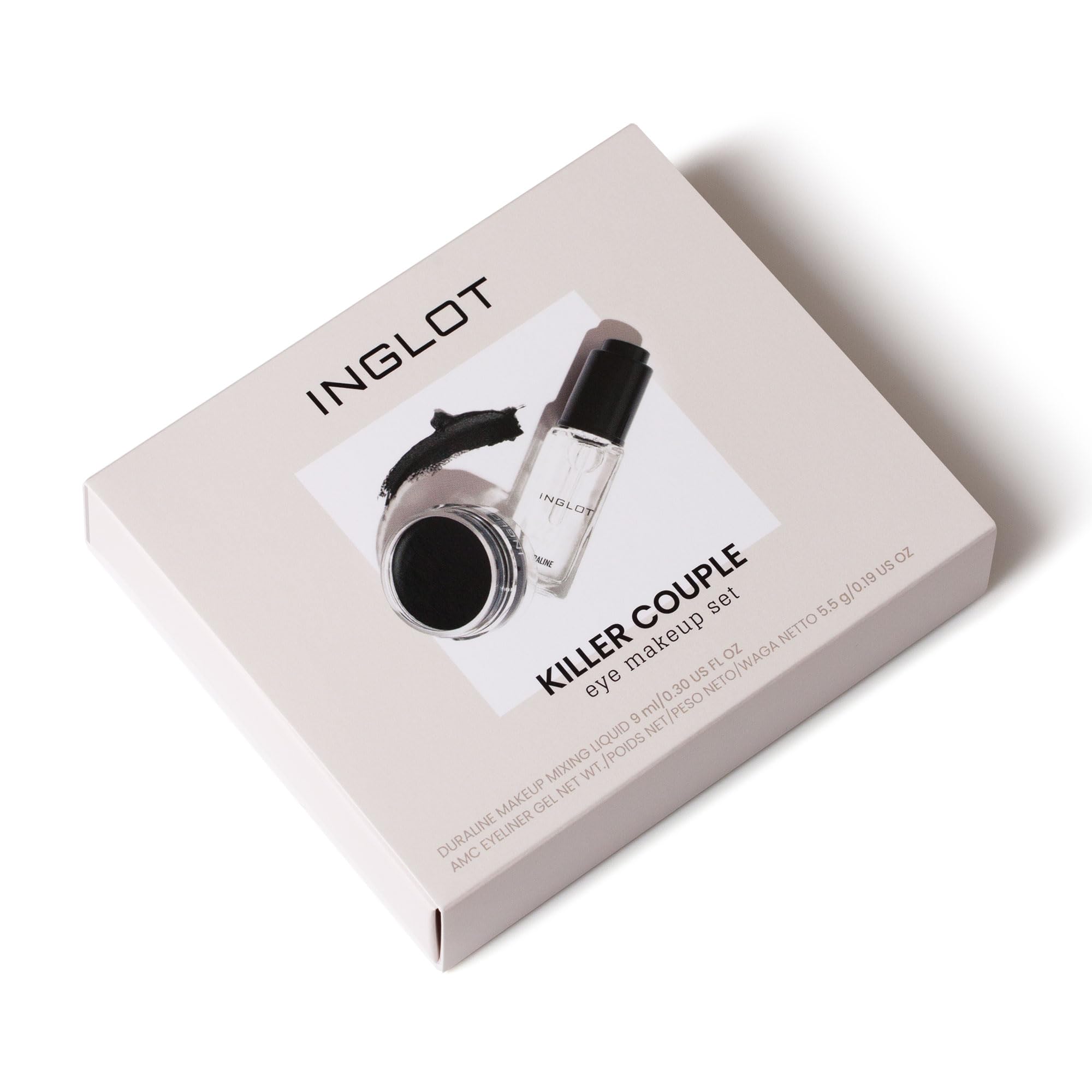 Inglot Eye Set Duraline : bouteille pratique pour ajuster les textures.