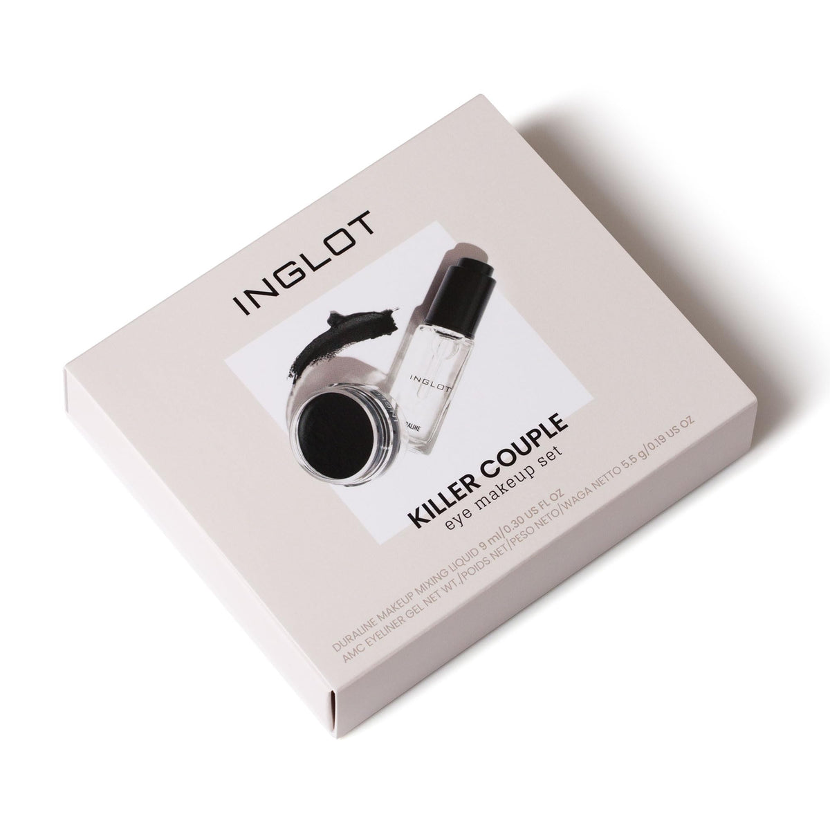 Inglot Eye Set Duraline : bouteille pratique pour ajuster les textures.