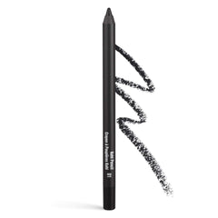 Inglot Kohl Pencil 01 noir crèmeux, glisse douce pour un trait net et précis.
