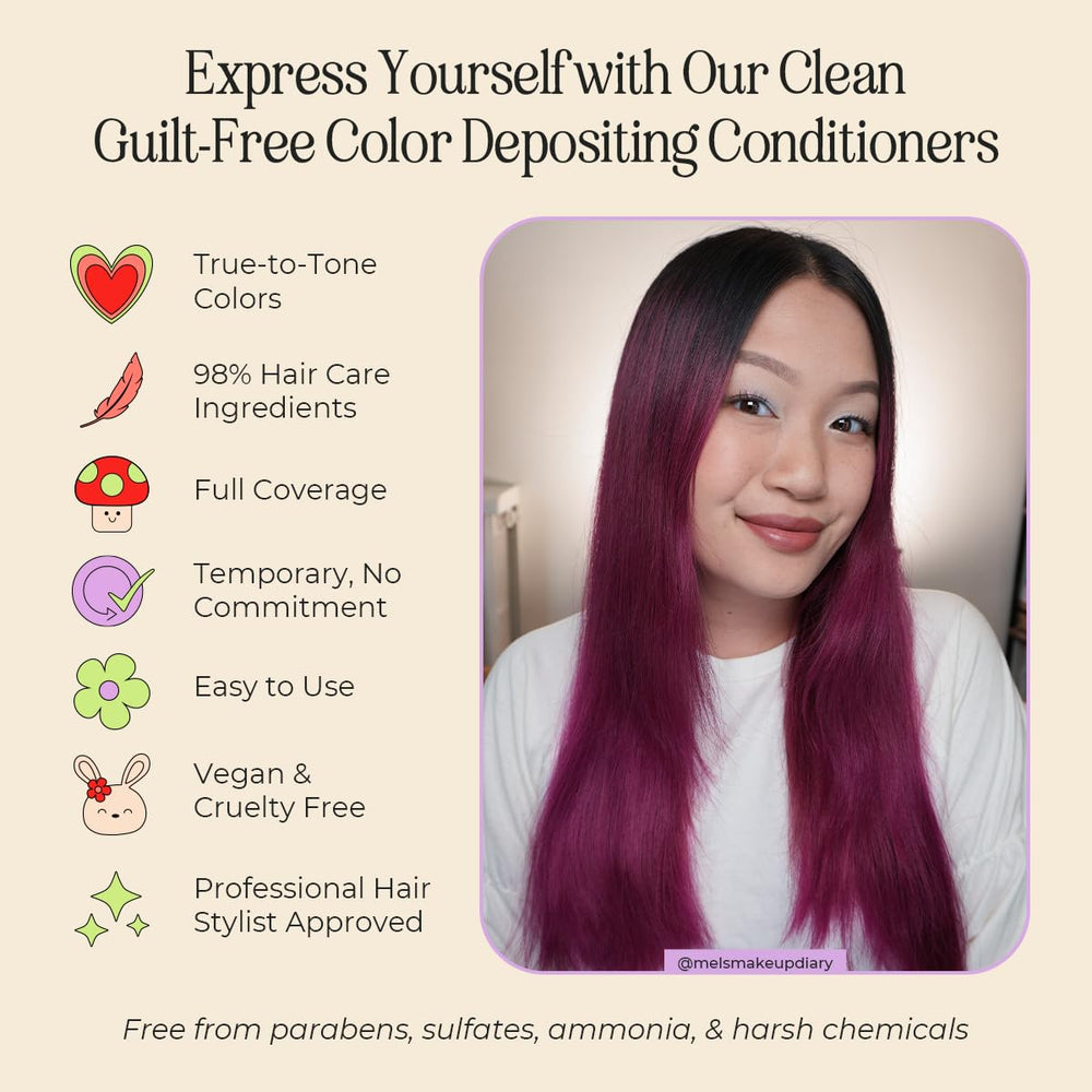 INH Couleur temporaire progressive — nuance qui s’estompe avec les lavages