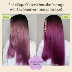 INH Masque colorant Rose Cheveux — soin hydratant et teinte douce