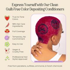 INH Flamingo Topaz résultat cheveux rose après lavage