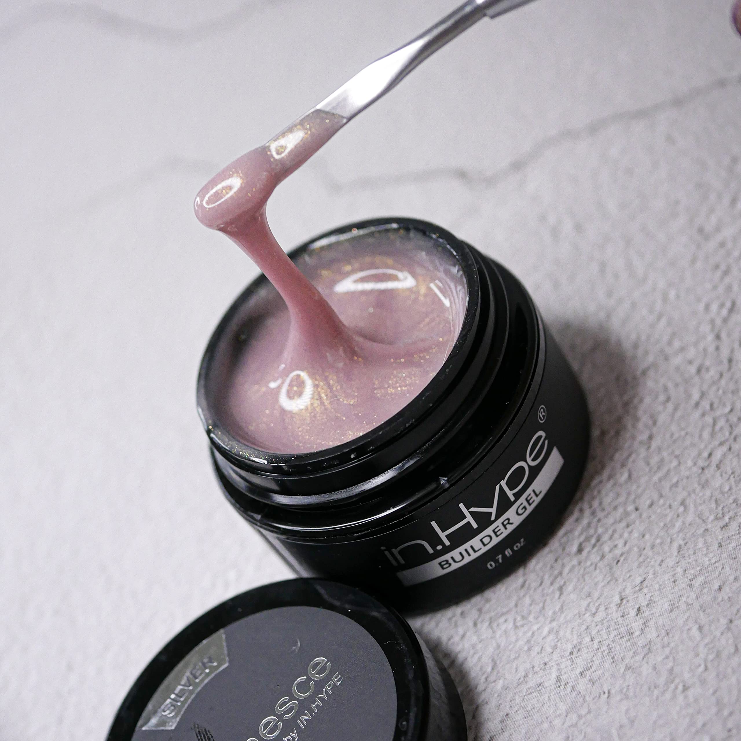 IN.HYPE UV/LED Camouflage Gel offers long-lasting wear with strong adherence to natural nails.