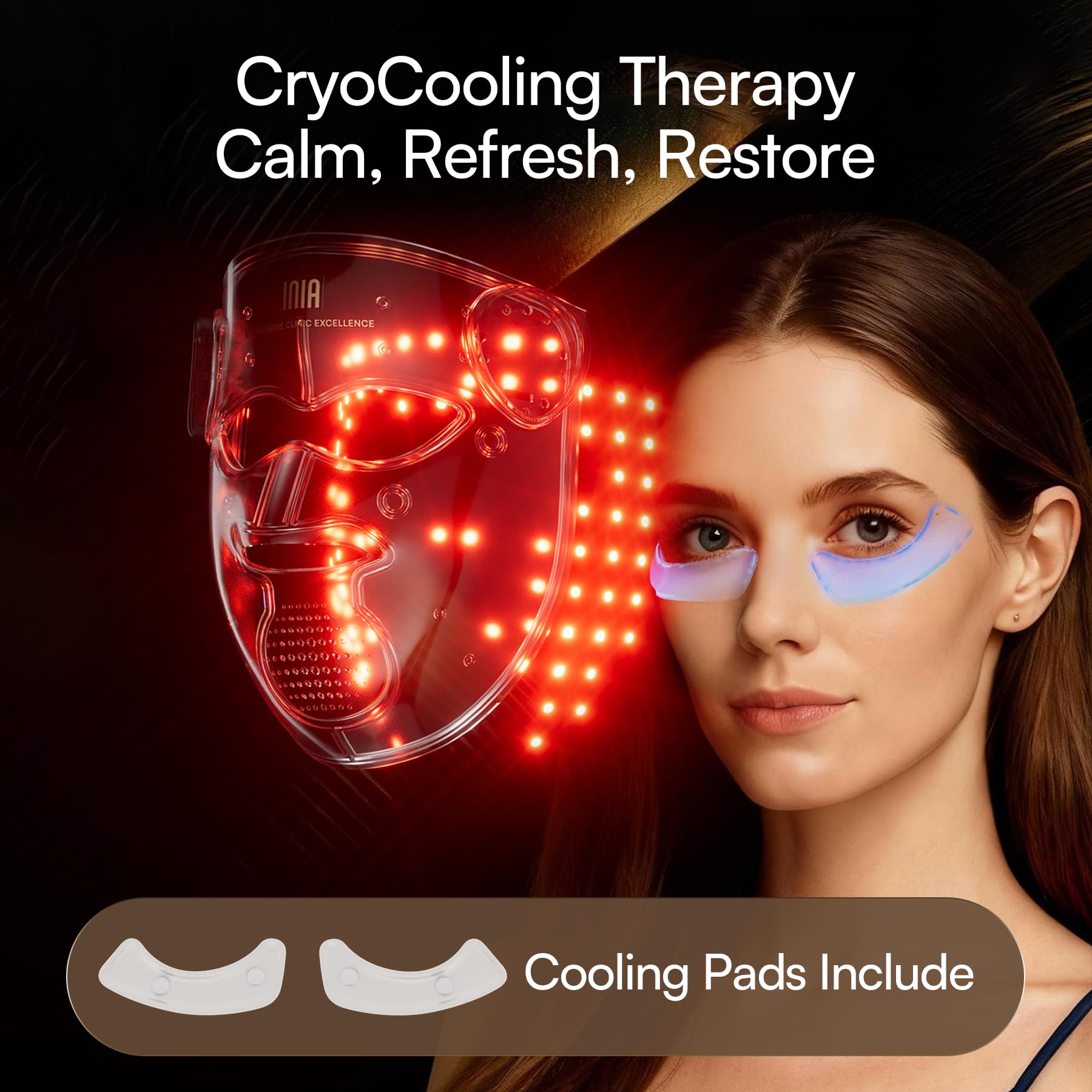 INIA Glow 4D: peau plus lumineuse et tonifiée après quelques semaines.