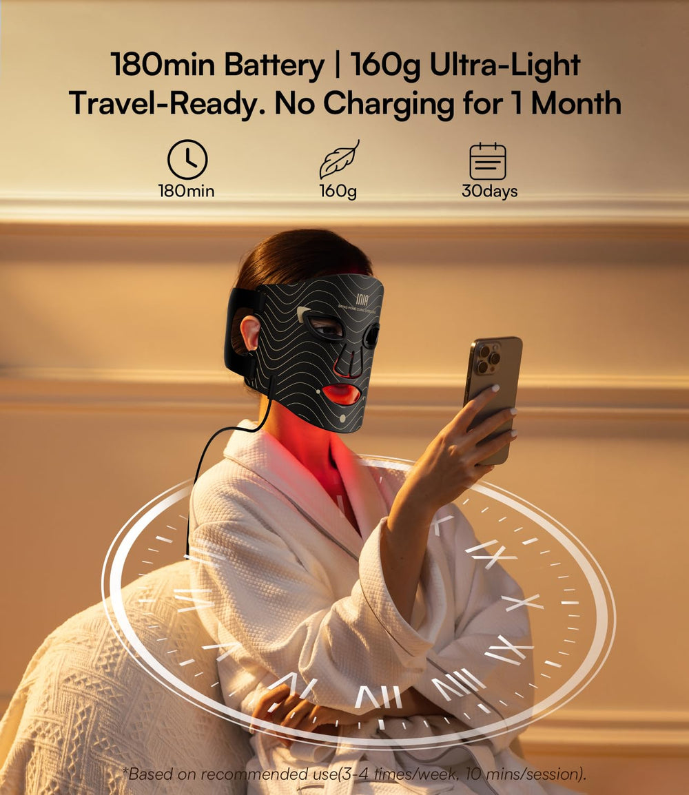 Utilisation sûre et confortable du masque INIA sur le visage.