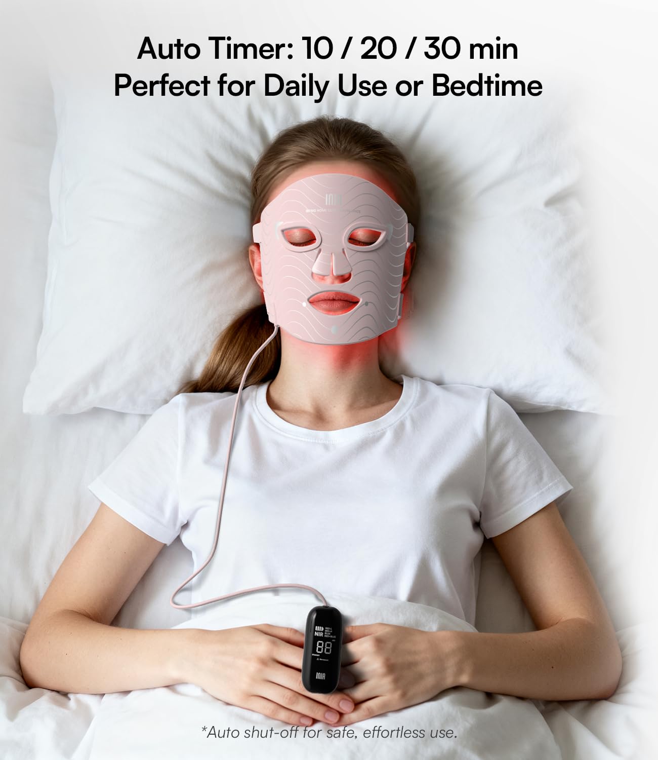 Masque INIA permet séances de 10 à 30 minutes à domicile.