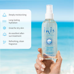 Inis énergie de la mer: borage et vitamine E pour conditionner la peau.