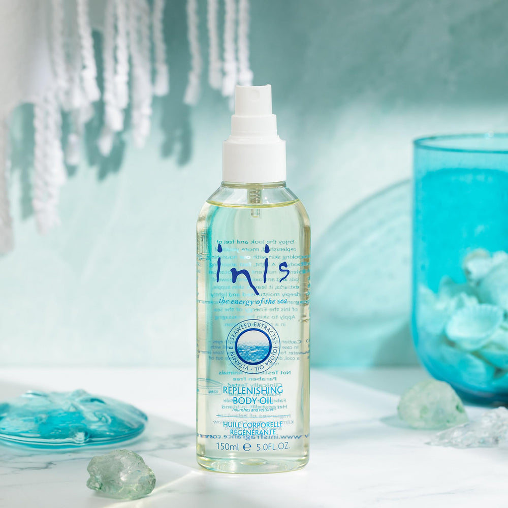 Inis énergie de la mer: huile nourrissante pour peau douce et lisse.