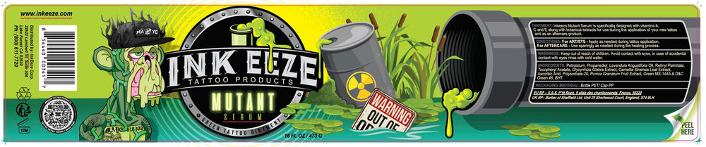 INK-EEZE Mutant Serum – édition NFT Bored Ape, pièce collectible.