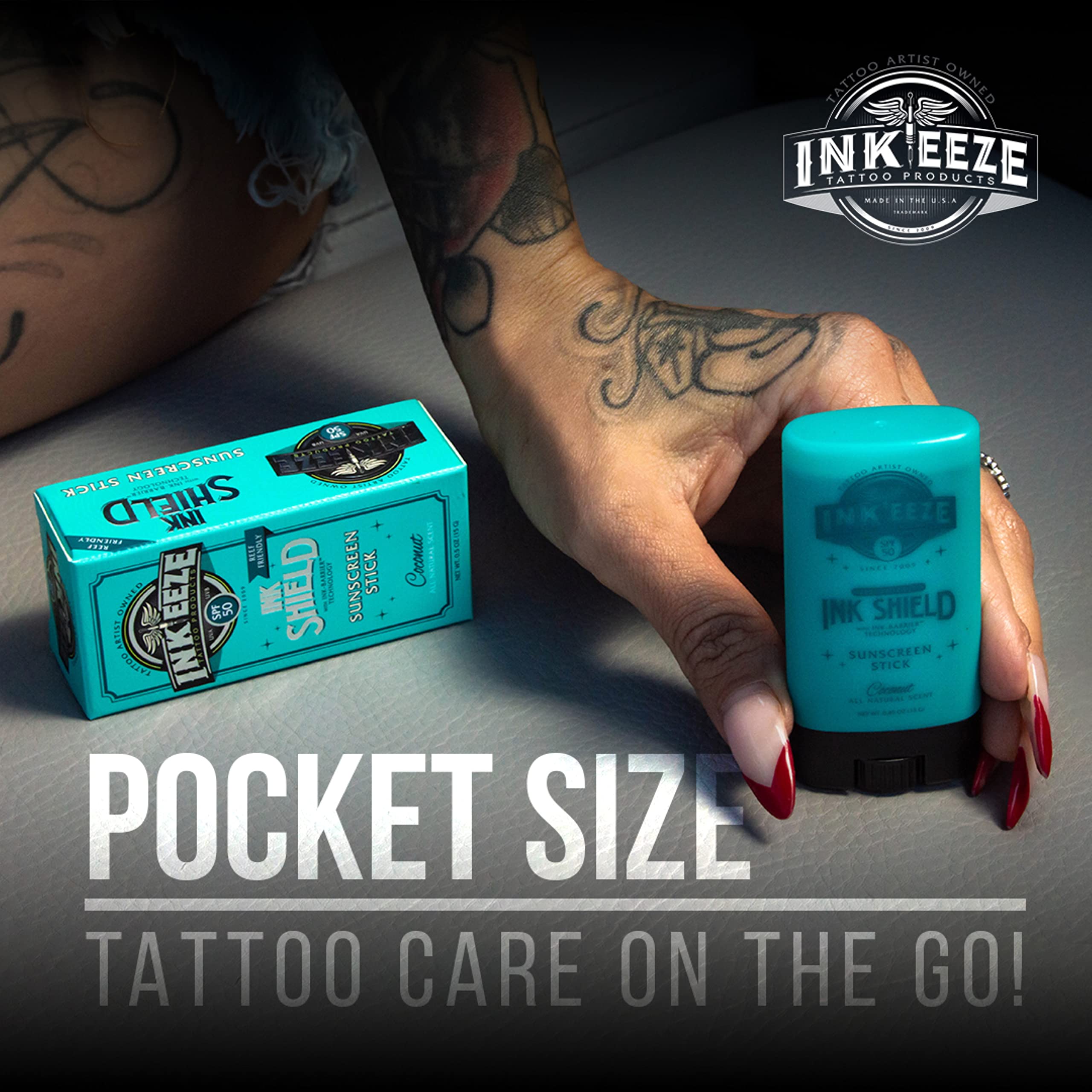 INK-EEZE Stick parfum coco, expérience agréable lors de l'application.