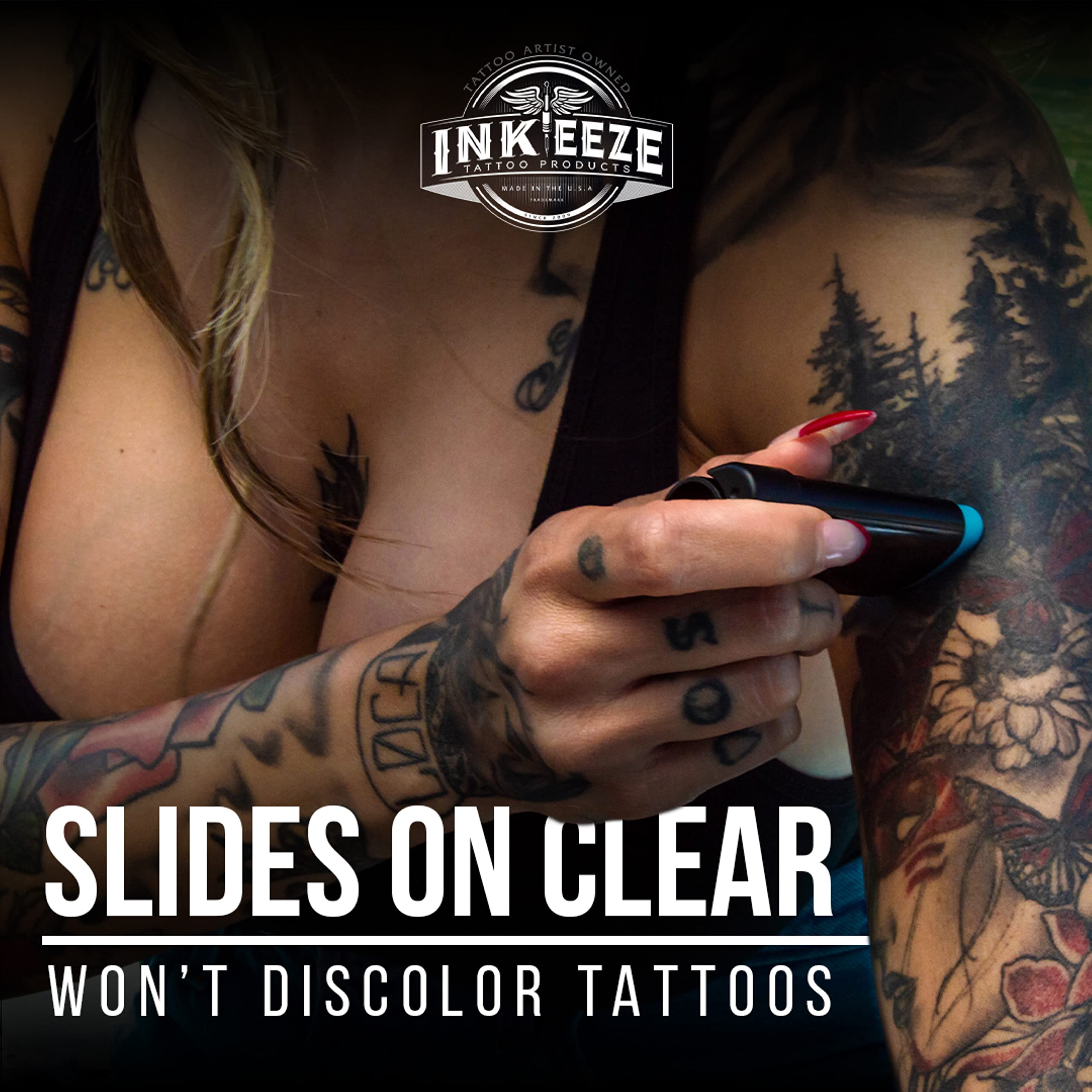 INK-EEZE Stick vegan et reef-friendly, respectueux des océans.