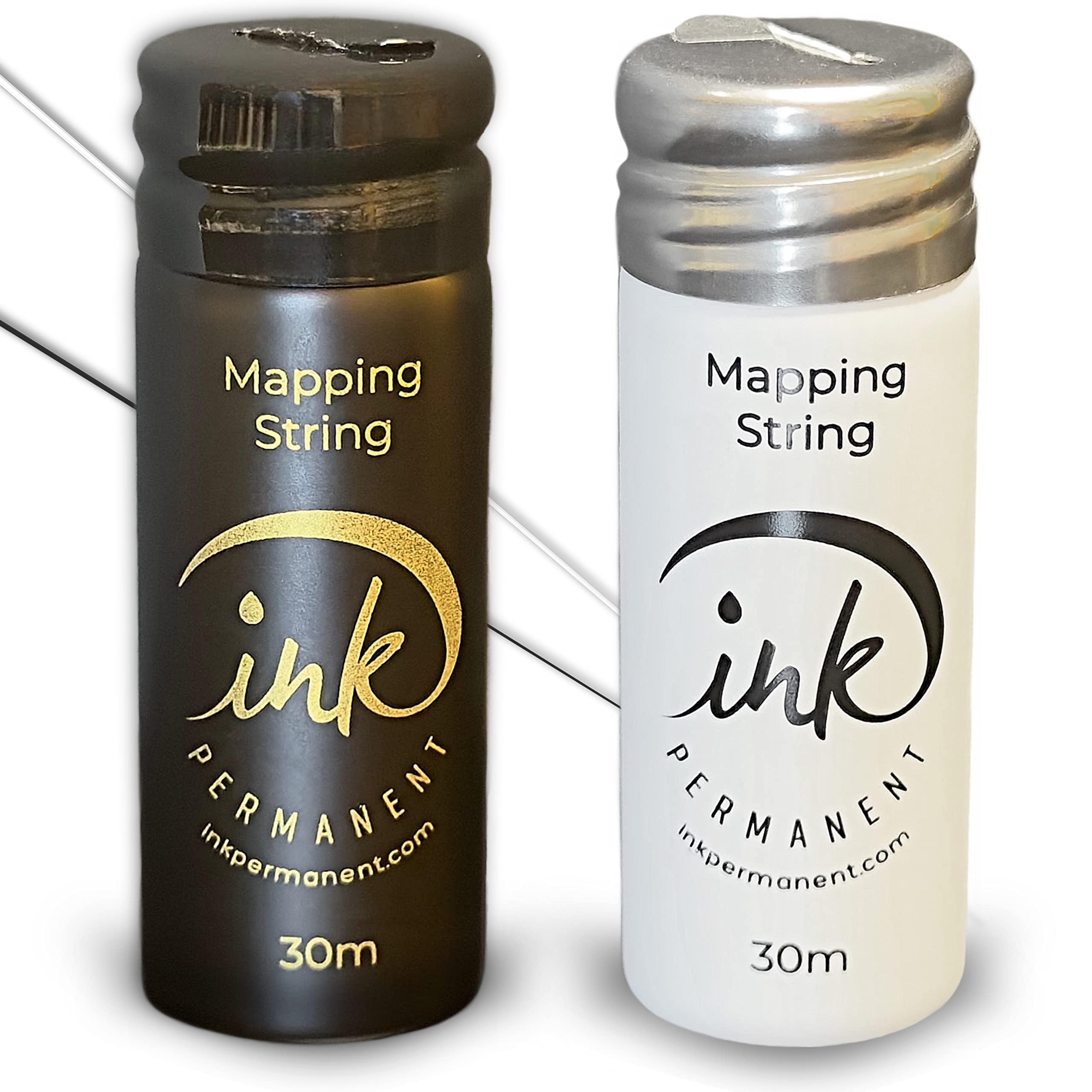 Ink Permanent – Bouteille de traçage sourcils pré-encrée pour traçage précis et rapide.