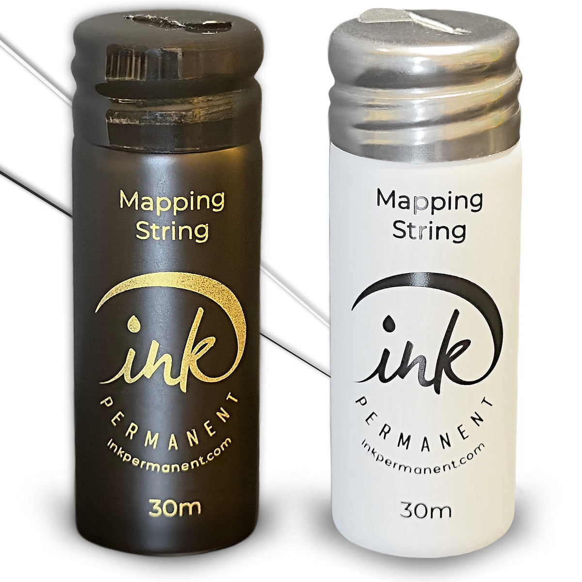 Ink Permanent – Bouteille de traçage sourcils pré-encrée pour traçage précis et rapide.