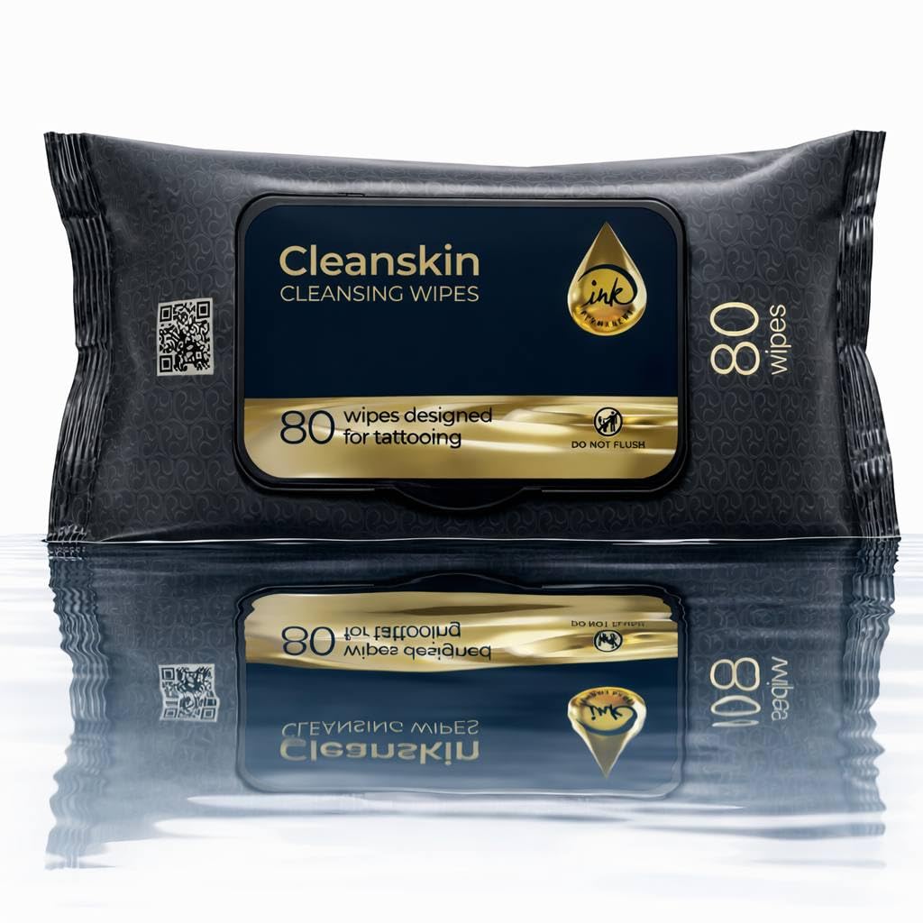 Ink Permanent CleanSkin emballage pratique pour une utilisation rapide en atelier tatouage