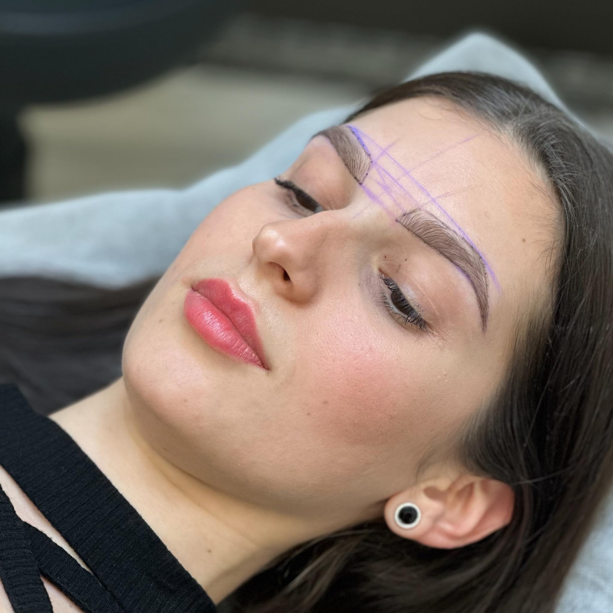 Ink Permanent : kit professionnel de traçage sourcils pour microblading et PMU.