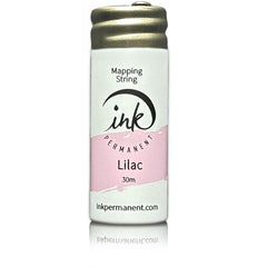 Ink Permanent : fil de traçage pour sourcils 100ft lilas, précision durable.