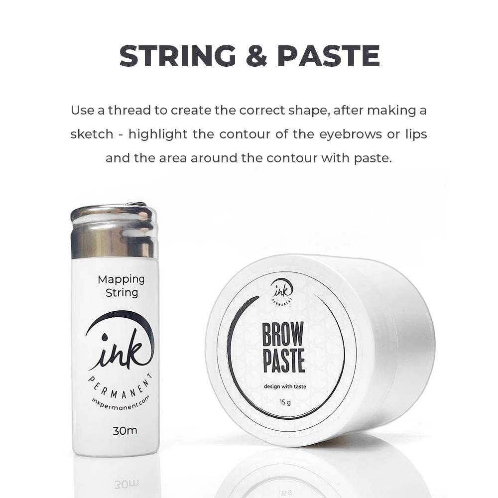 Utilisation PMU et microblading avec Ink Permanent, résultats potentiels en douceur.