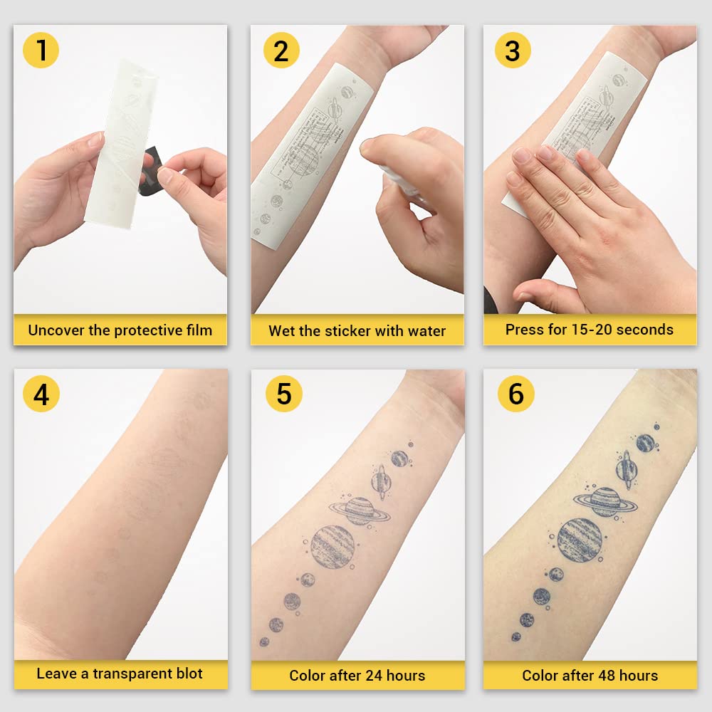 INKARTLINK durée 1-2 semaines, tenue durable et naturelle.