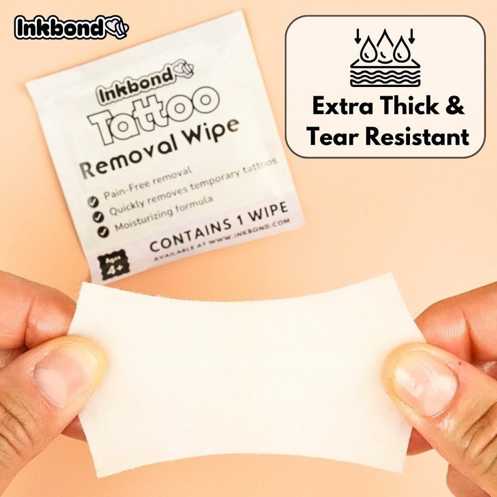 Lot de lingettes Inkbond 10, retrait rapide et pratique.