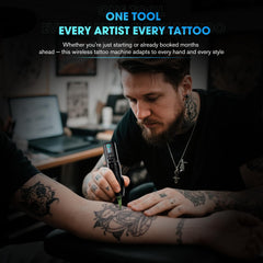 Cartouches d'encre INKin pour tatouage, 40 pièces, précision durable.