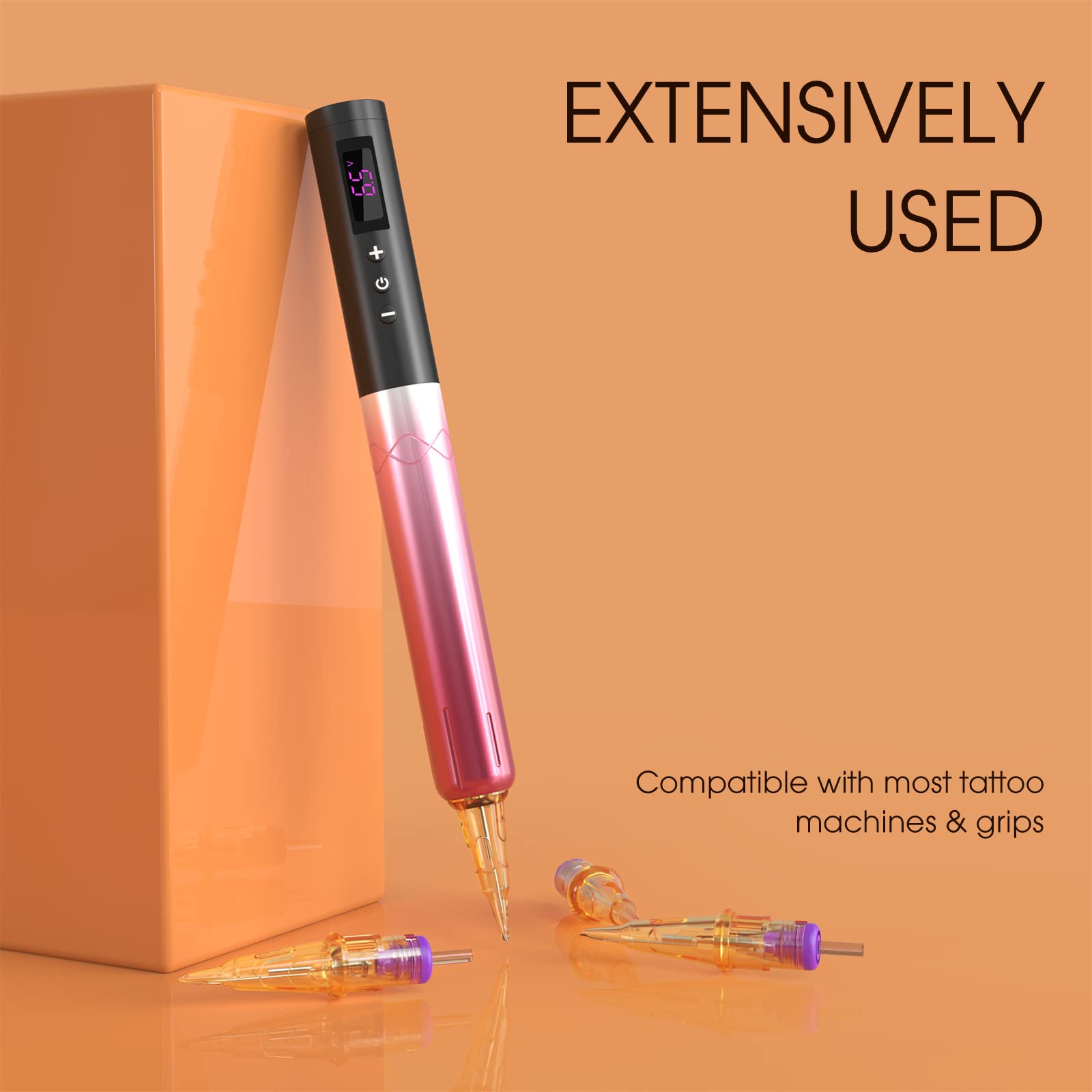 Compatibilité INKin avec la plupart des machines stylo pour maquillage permanent.