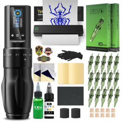 Kit INKin tatouage débutant imprimante stencil, transfert net et rapide.
