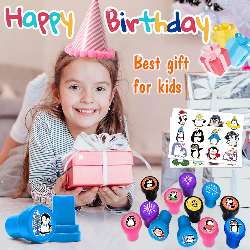 INKSOMOBA pingouin kit décoration fête pour tables et coins fête