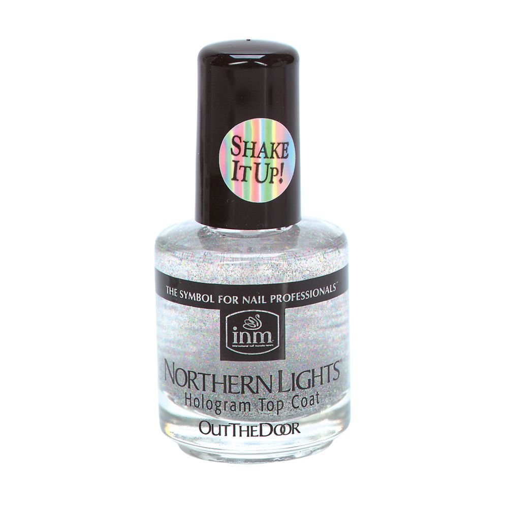 INM Northern Lights: bouteille avec fini holographique 3D spectaculaire.