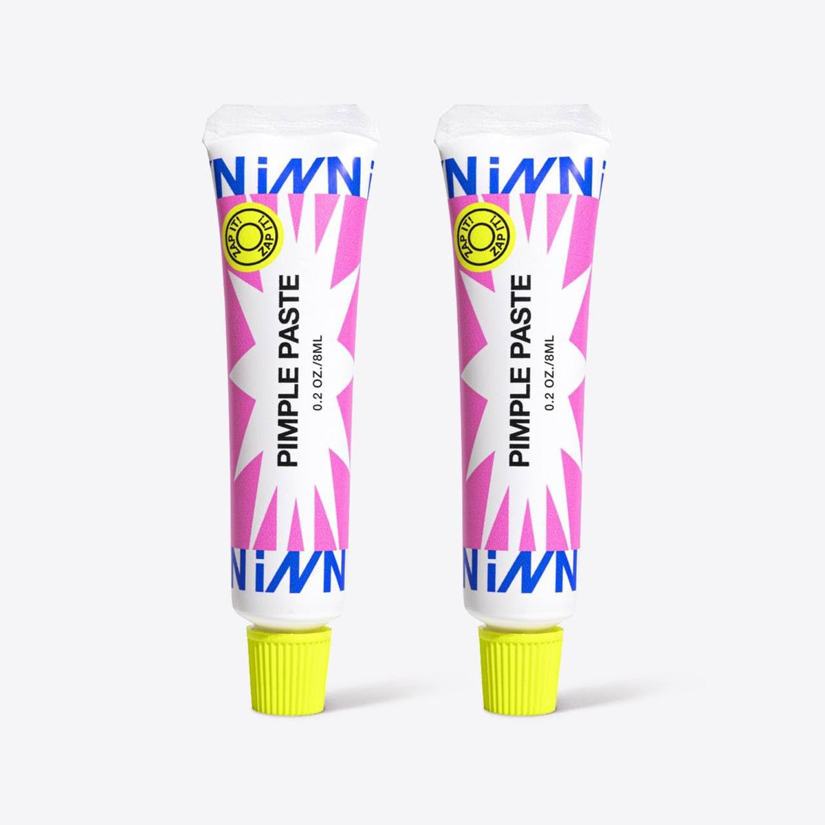 INNBeauty Project Pimple Paste Duo, pâte sèche nocturne ciblant les boutons et aidant à clarifier la peau.