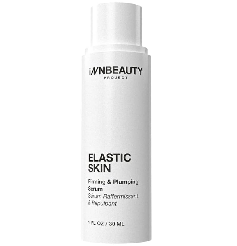 Sérum raffermissant Innbeauty Elastic, flacon-recharge blanc de 30 ml pour une peau élastique.