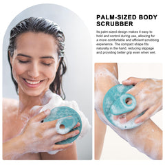 INNERNEED brosse-corps silicone rose pour peau sensible et exfoliation douce