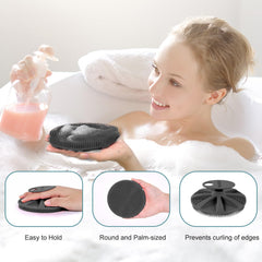 INNERNEED brosse-douche-silicone-hygienique-nettoyage-rapide: hygiène élevée et nettoyage rapide.