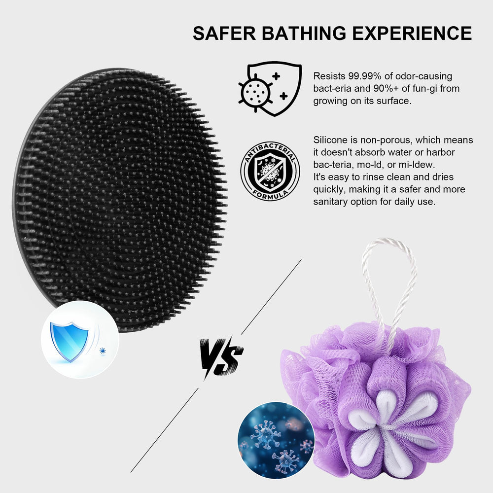 INNERNEED coffret-brosses-silicone-corps-visage pour soins complets