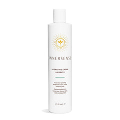 INNERSENSE : bouteille du Shampoing Hydratant Naturel prête à hydrater les cheveux.