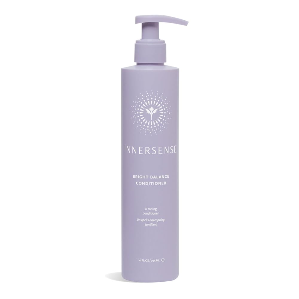 Bouteille INNERSENSE Bright Balance hydratante pour cheveux blonds et gris