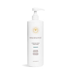 INNERSENSE conditionneur crème hydratante dans sa bouteille pour nourrir et adoucir les cheveux