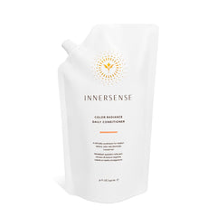 INNERSENSE Conditionneur Radiance Couleur, bouteille recharge, brillance et douceur.