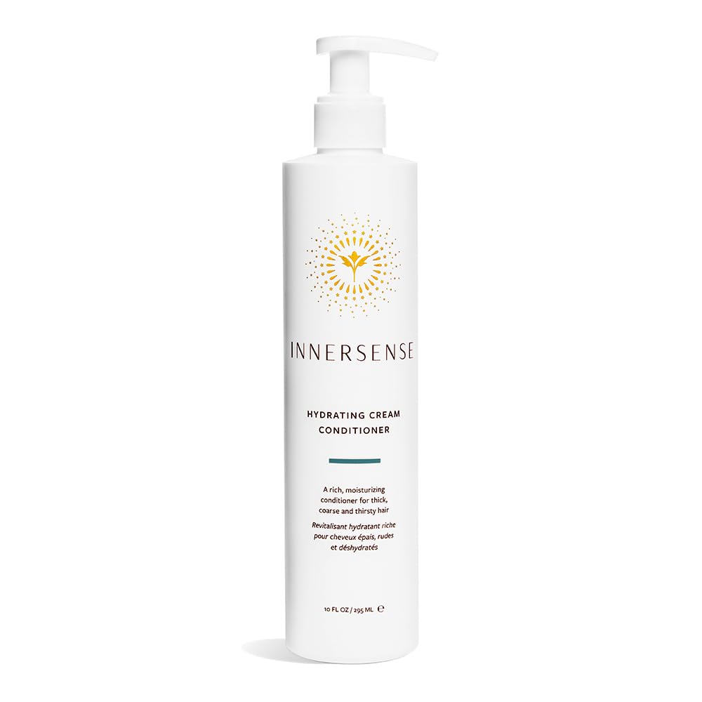 INNERSENSE crème hydratante naturelle dans la bouteille, idéale pour cheveux épais et secs