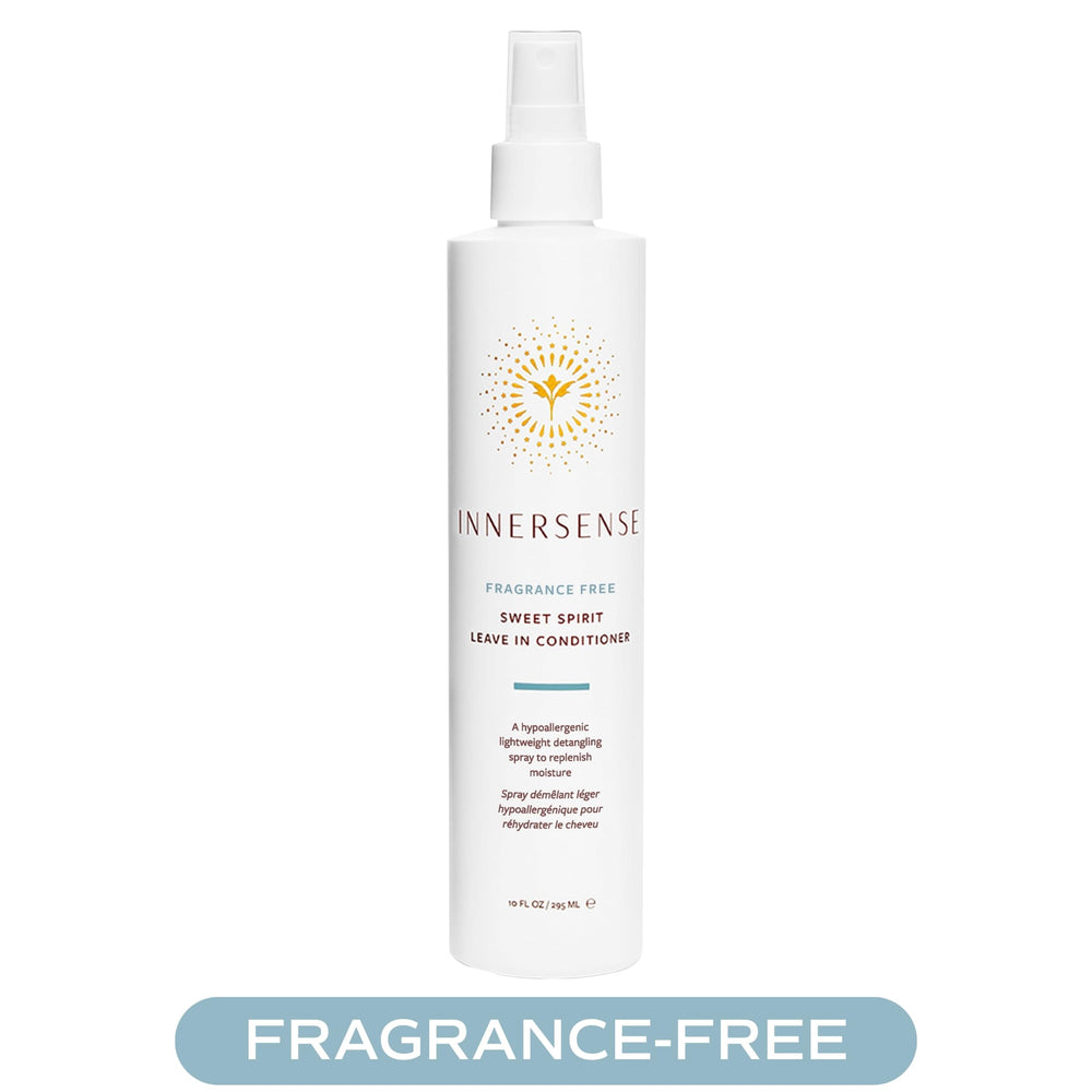 INNERSENSE Sweet Spirit: démêlage des cheveux après application.