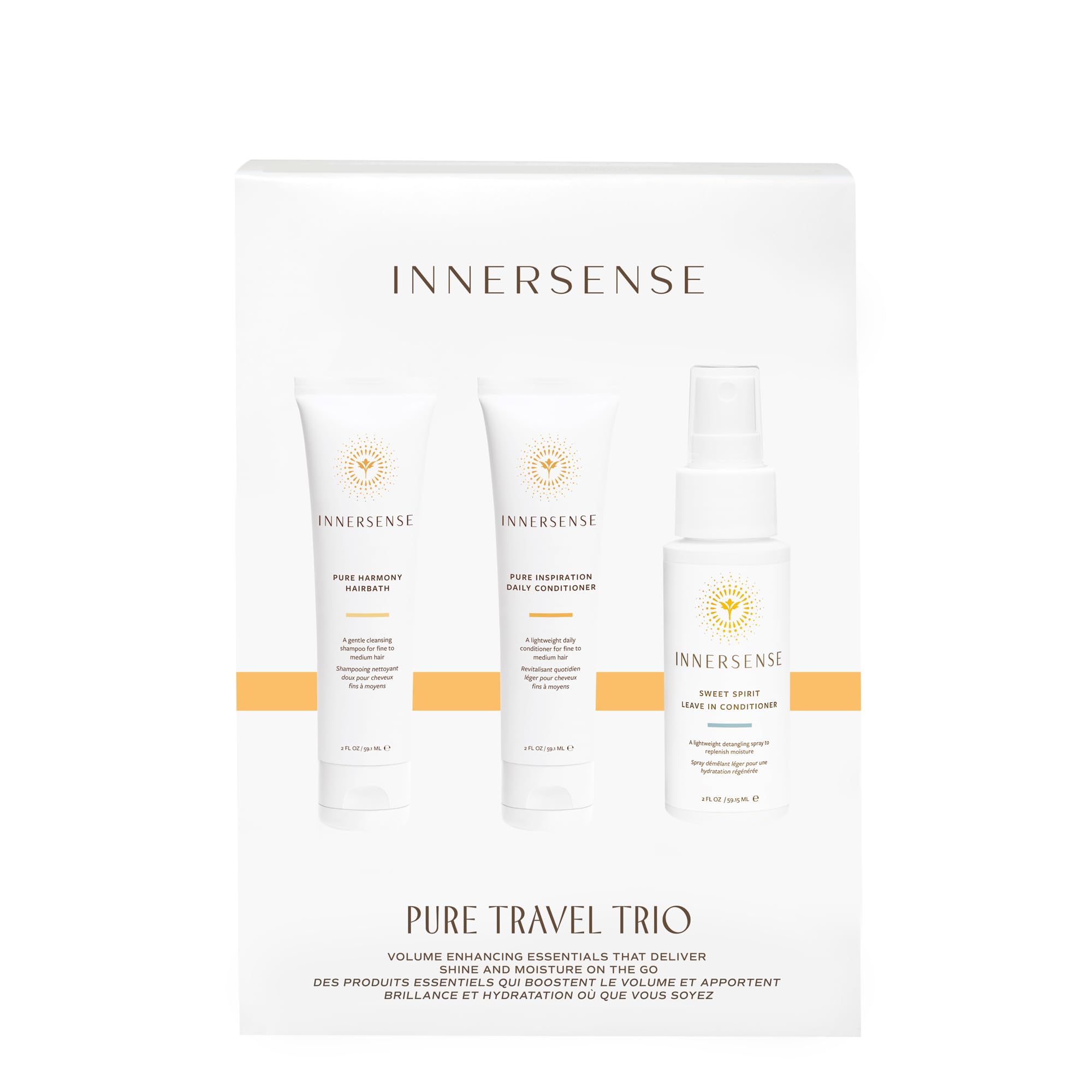 Emballage variable selon le lot, pratique pour les voyages.