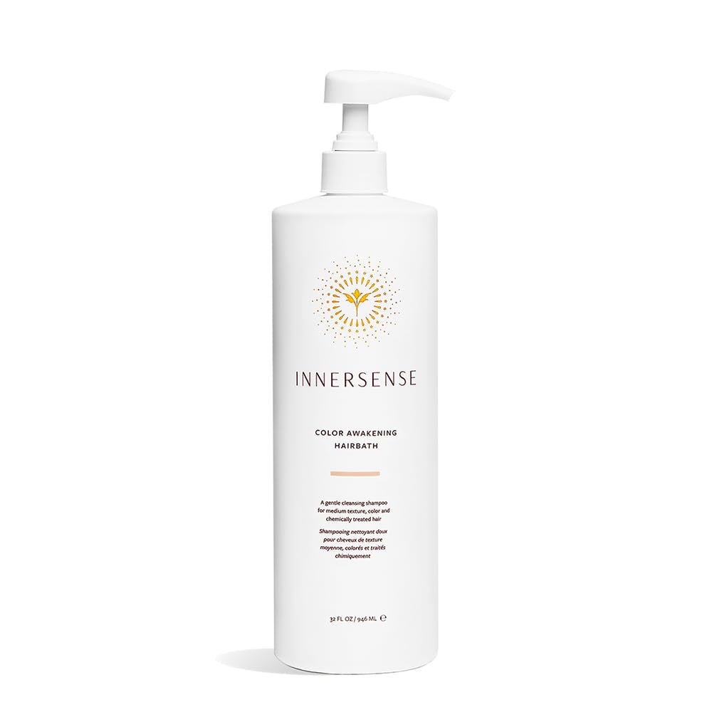 INNERSENSE Éveil couleur – bouteille de shampoing préserve la couleur en douceur.