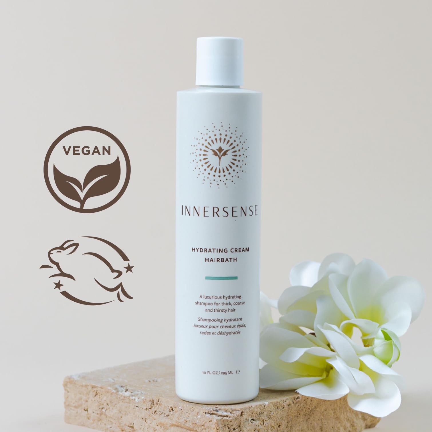 INNERSENSE Hydrating Shampoo: ingrédients naturels karité et avocat pour nourrir en profondeur