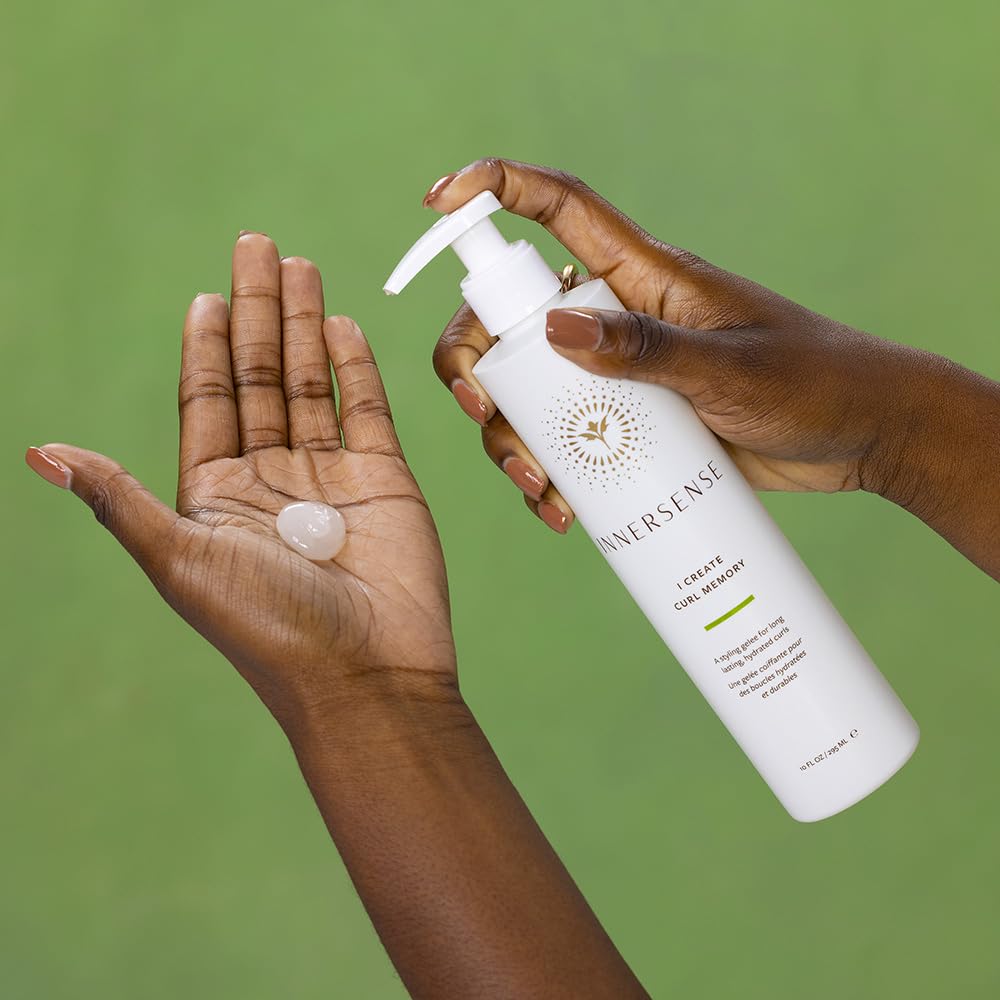 INNERSENSE I Create Curl Memory Gel, stop frisottis et contrôle de texture grâce à sa formule naturelle.