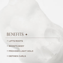 INNERSENSE Lift Mousse Volume Cheveux Secs: apporte du corps et du mouvement.