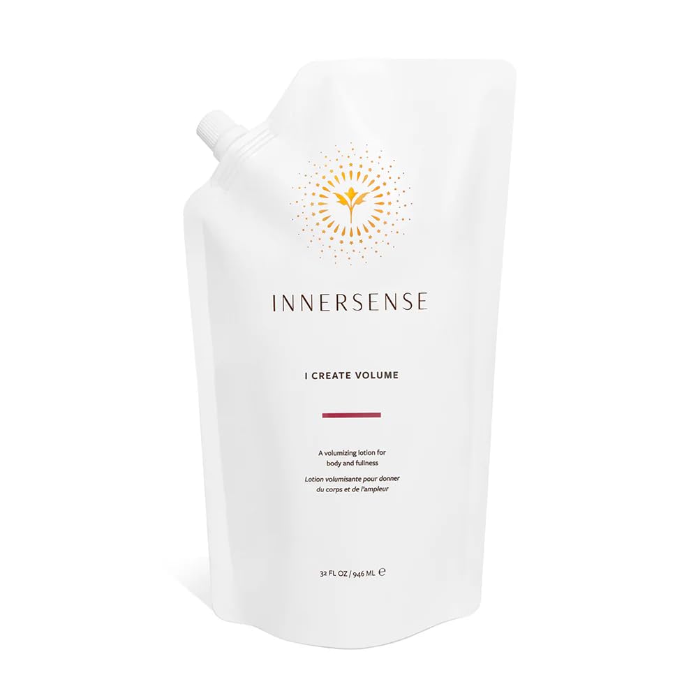 INNERSENSE I Create Volume montre la bouteille, pour un volume durable et naturel.